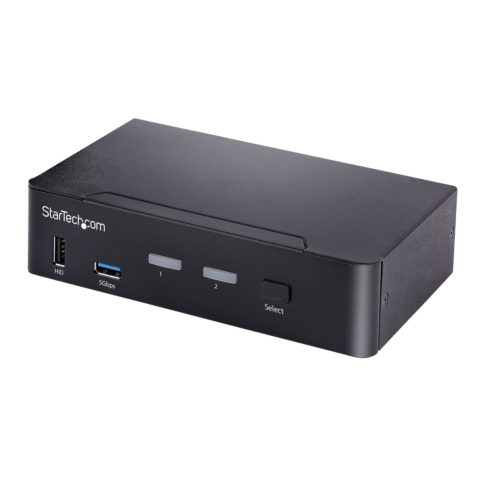 Startech StarTech.com 2-Port USB-C KVM Switch, Single 4K 60Hz DisplayPort Monitor, 3.5mm Audio, 6x