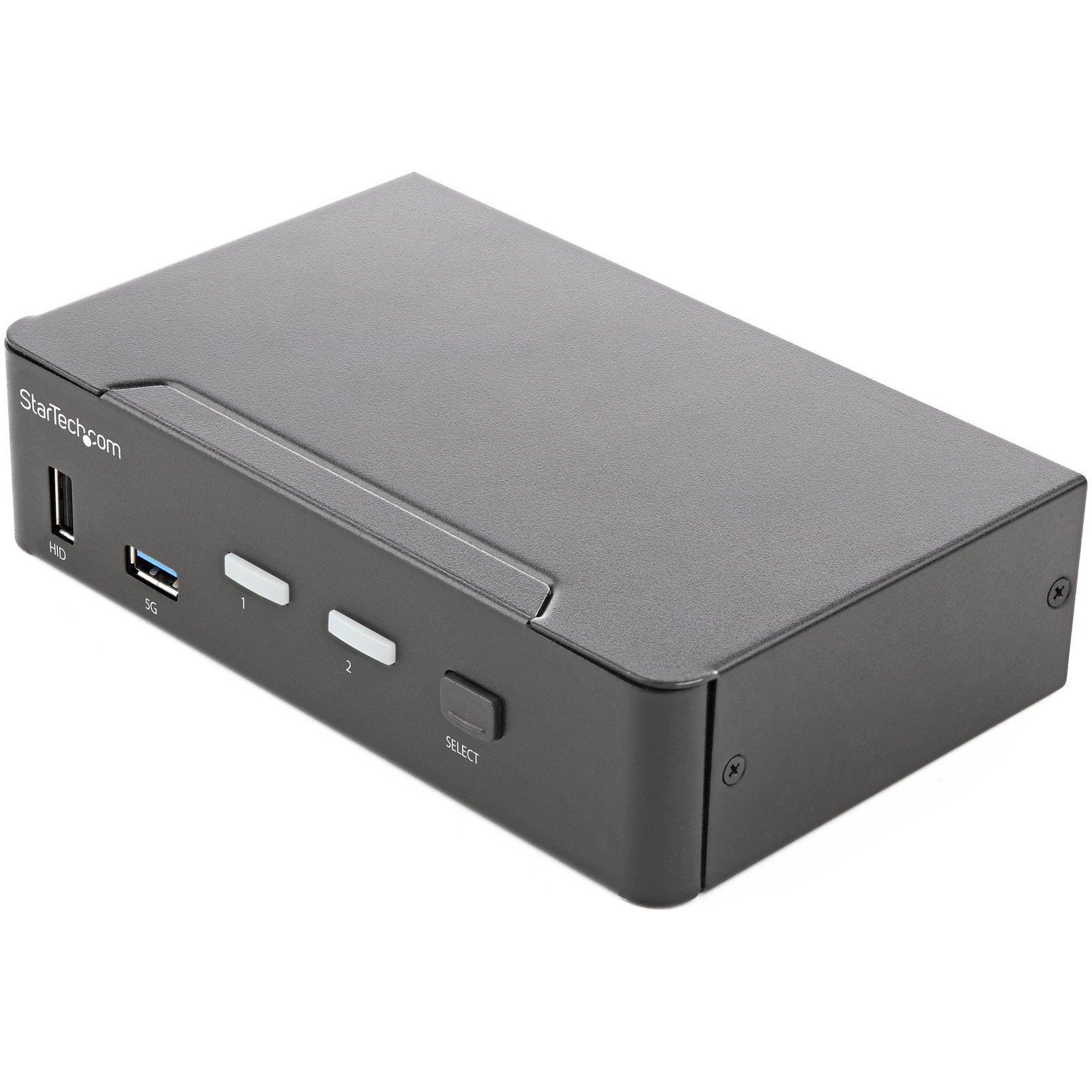 Startech StarTech.com 2 Port HDMI KVM Switch - Single Monitor 4K 60Hz Ultra HD HDR - Desktop 2.0