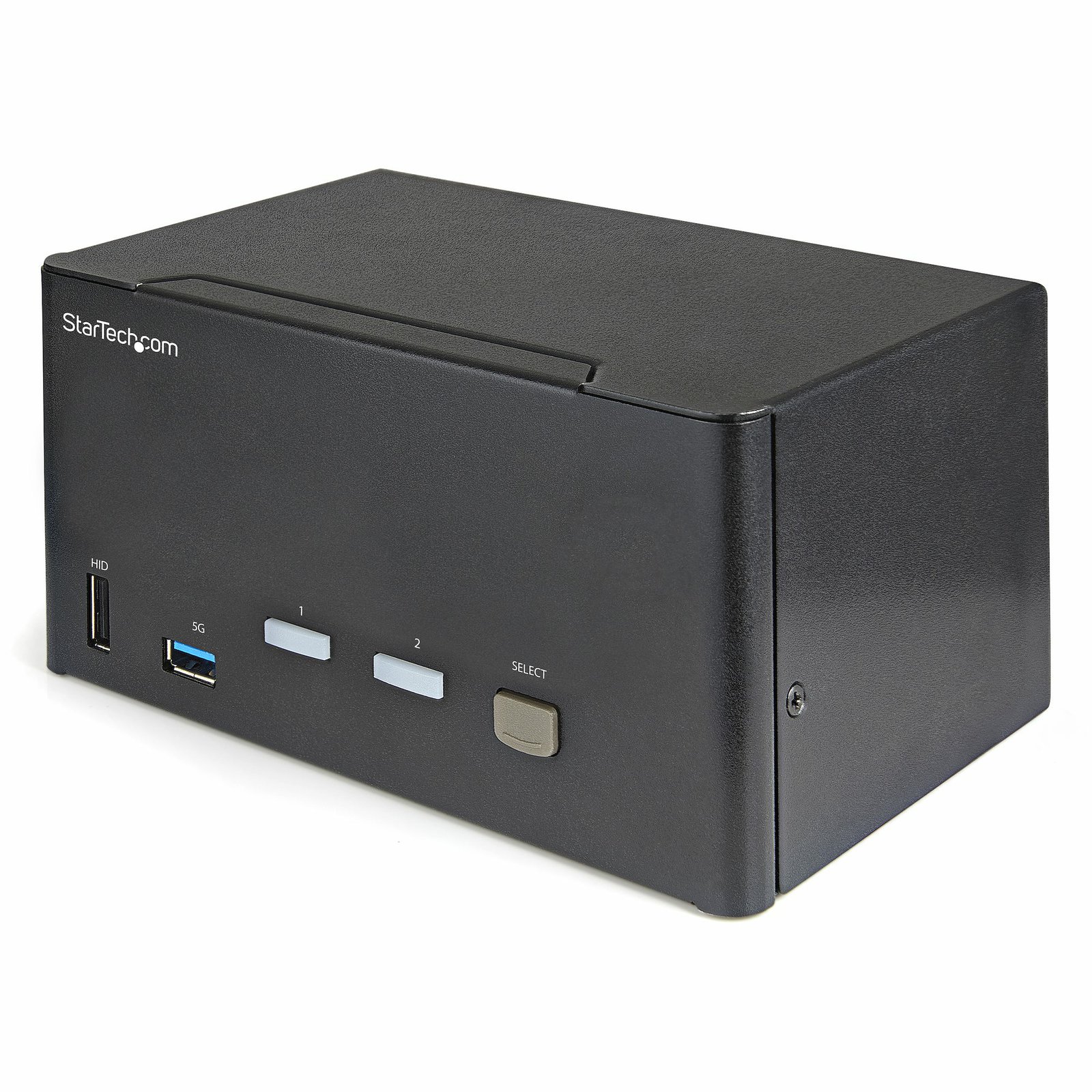 Startech StarTech.com 2 Port Triple Monitor DisplayPort KVM Switch - 4K 60Hz UHD HDR - Desktop DP