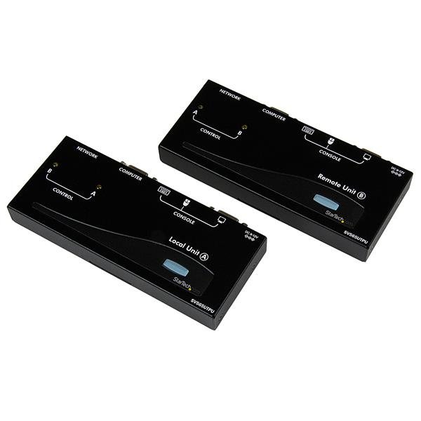 Startech StarTech.com USB VGA KVM Console Extender over CAT5 UTP (500 ft) - TAA SV565UTPU