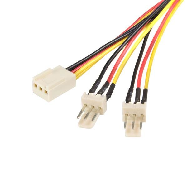 StarTech.com 12in TX3 Fan Power Splitter Cable TX3SPLIT12