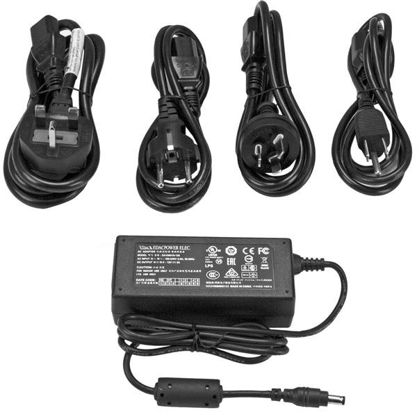 Startech StarTech.com DC Power Adapter - 12V, 5A SVA12M5NA