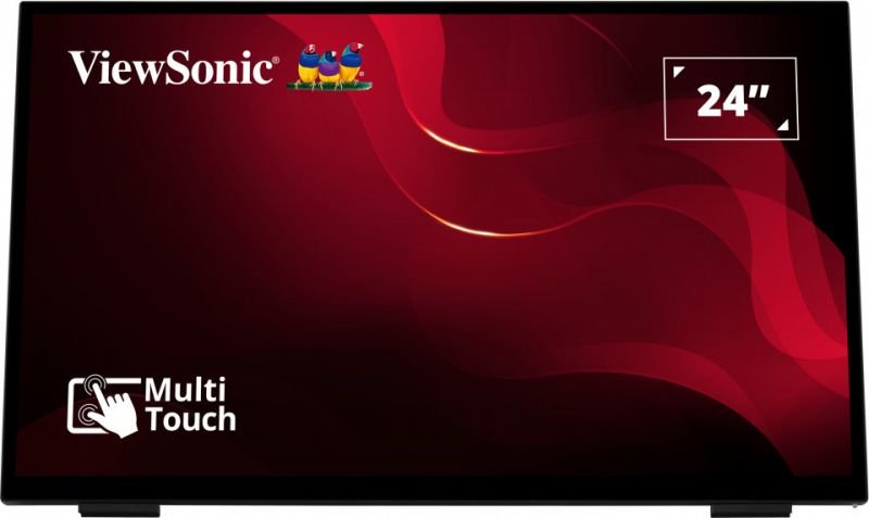 Viewsonic TD2465 Signage Display Interactive flat panel 61 cm (24") LED 250 cd/m² Full HD Black