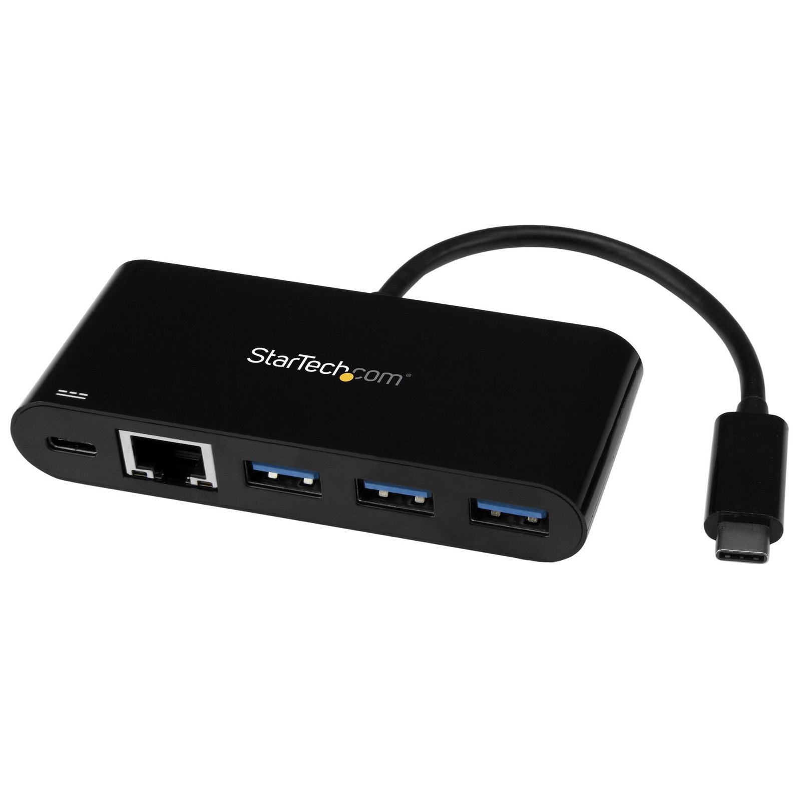 Startech StarTech.com USB-C to Ethernet Adapter with 3-Port USB 3.0 Hub and Power Delivery