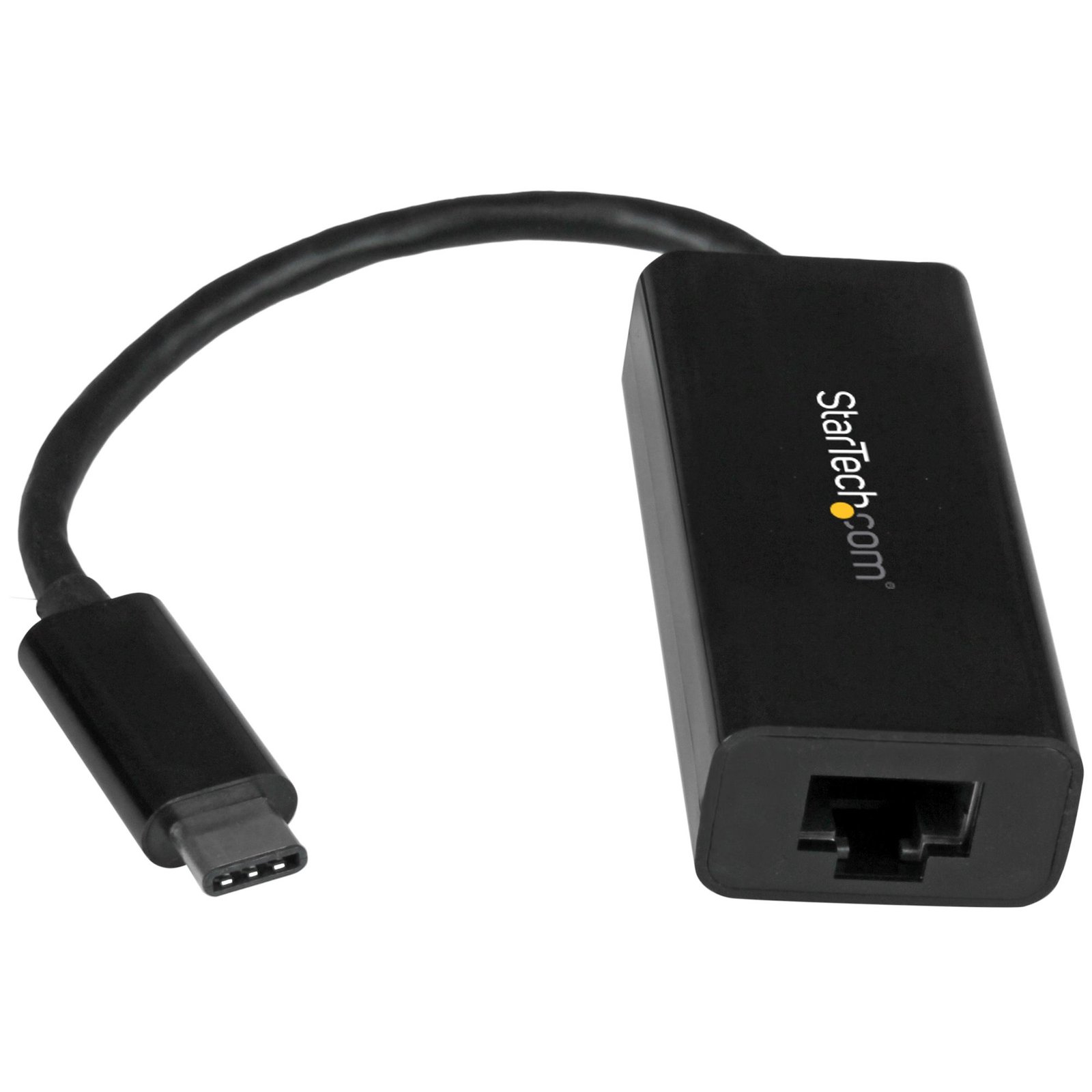 Startech StarTech.com USB-C to Gigabit Ethernet Adapter, Black, Thunderbolt 3 / 4 Compatible,