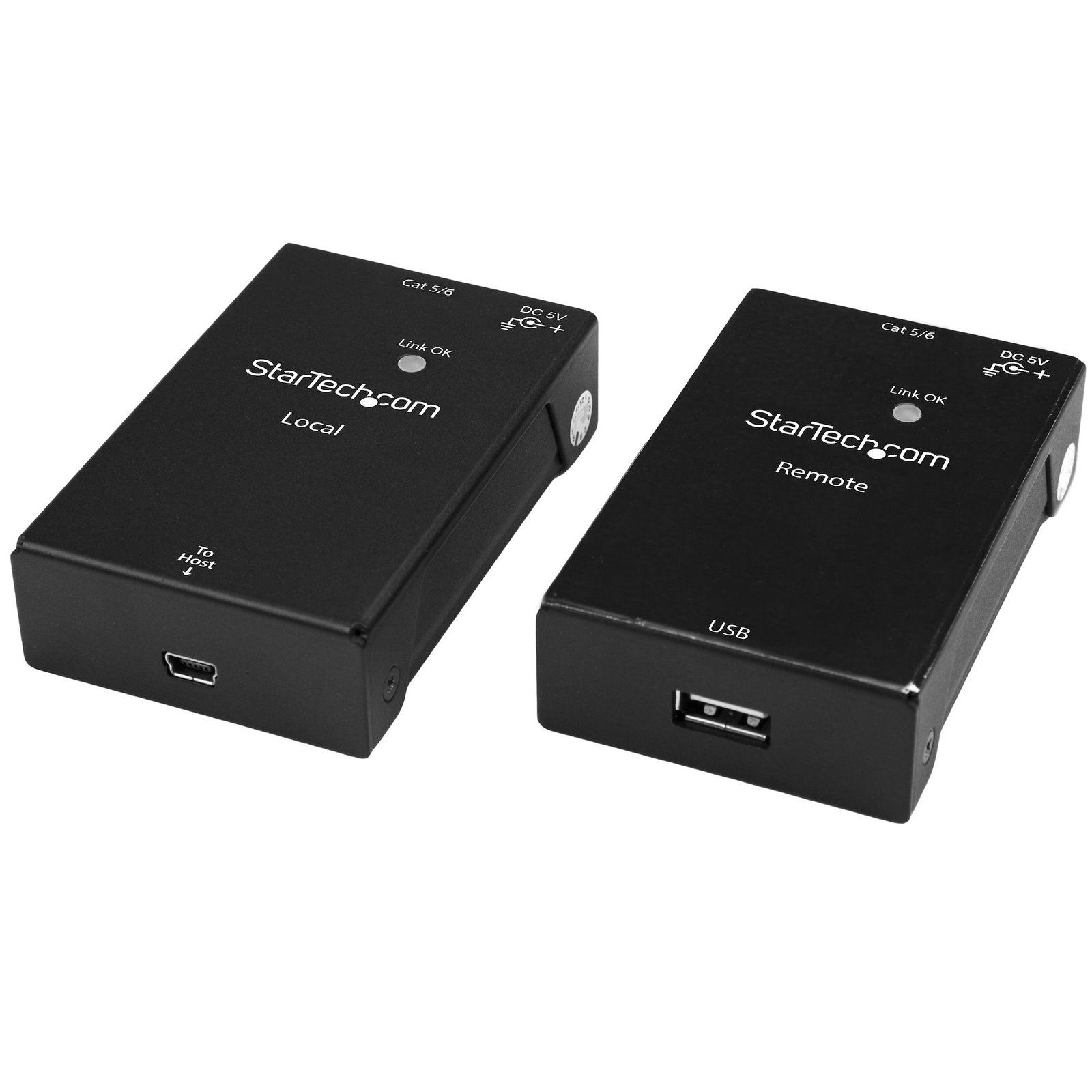 Startech StarTech.com USB 2.0 Extender over Cat5e/Cat6 Cable (RJ45) - Up to 165ft (50m) - High