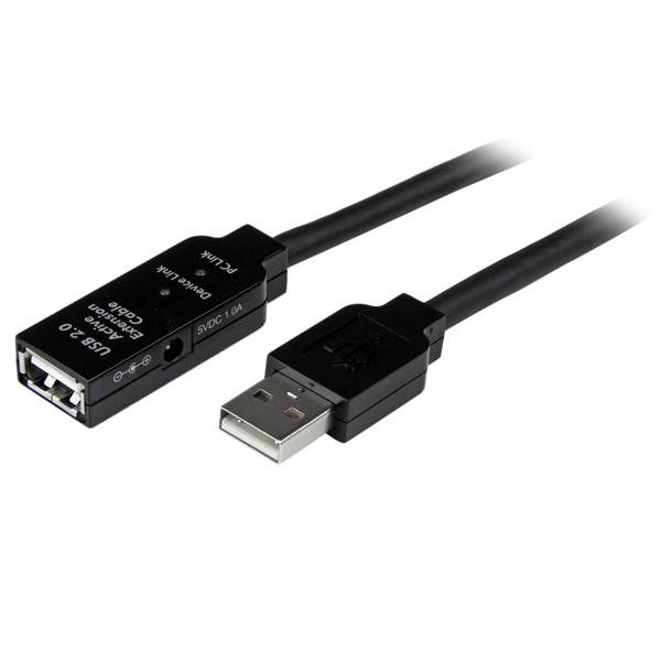 Startech StarTech.com 10m (33ft) USB 2.0 Active Extension Cable - M/F USB2AAEXT10M