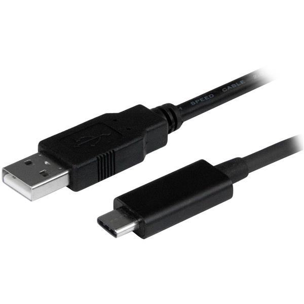 Startech StarTech.com 3ft (1m) USB-A to USB-C Charging Cable, Charge & Sync, 3A, USB 2.0, USB-IF