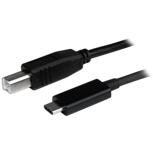 Startech StarTech.com 3ft (1m) USB-B to USB-C Cable, Data Cord, USB 2.0, Transfer USB2CB1M