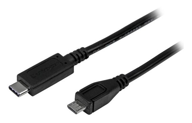 Startech StarTech.com 3ft (1m) USB-C to Micro USB-B Cable, Data Cord, USB 2.0, C Micro-B Transfer