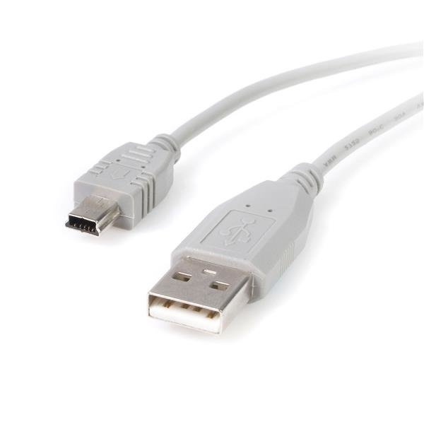 Startech StarTech.com 6 ft Mini USB Cable - A to B USB2HABM6