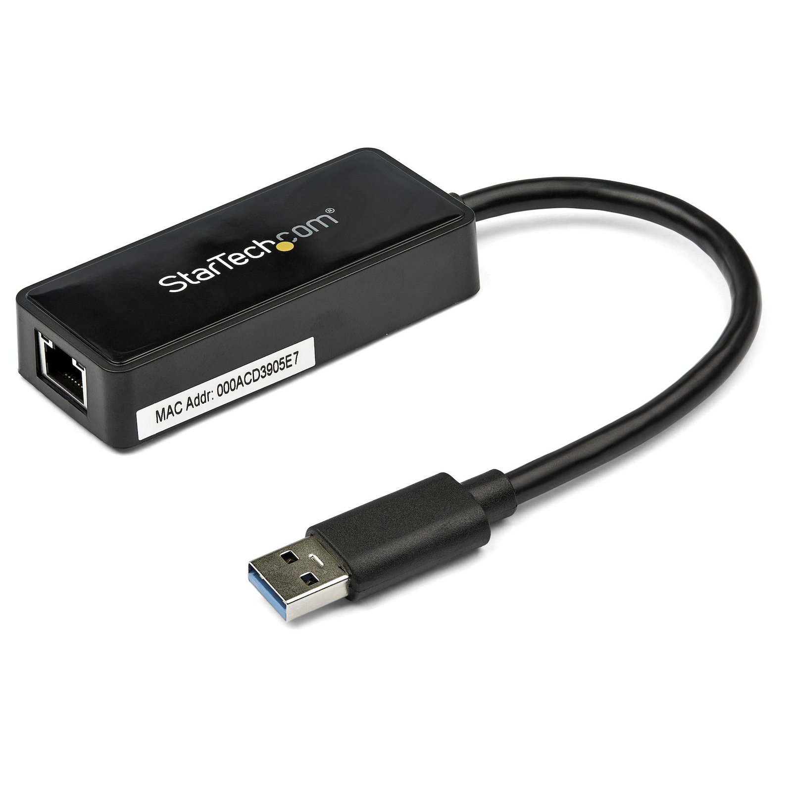 Startech StarTech.com USB 3.0 Ethernet Adapter, Network NIC with Port, to RJ45, Passthrough