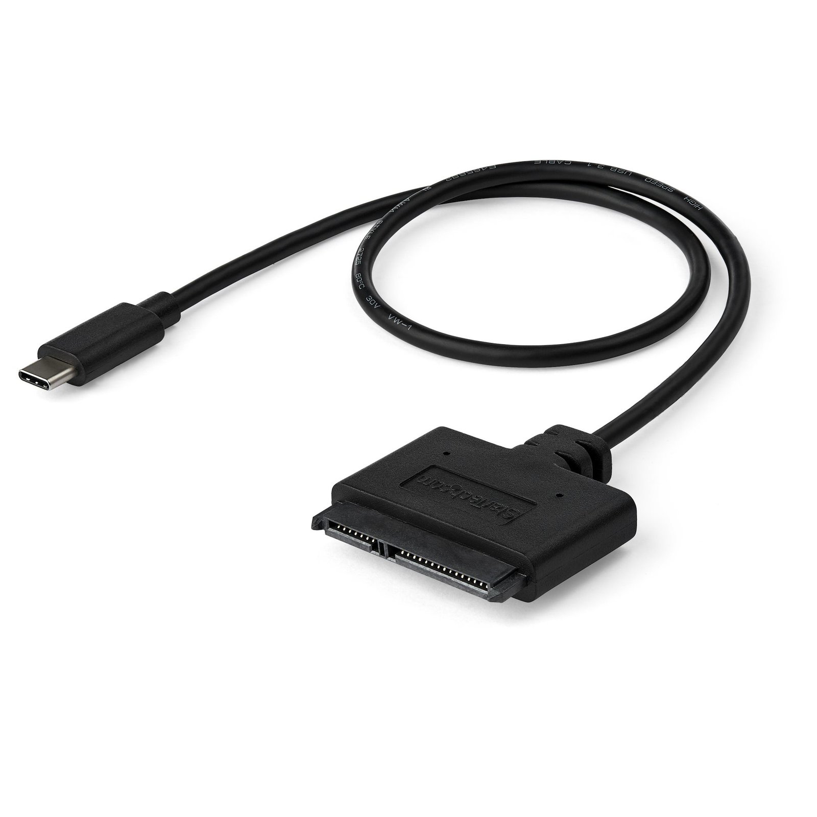 Startech StarTech.com SATA to USB-C Cable, USB 10Gbps 2.5in I II III Hard Drive Adapter, External