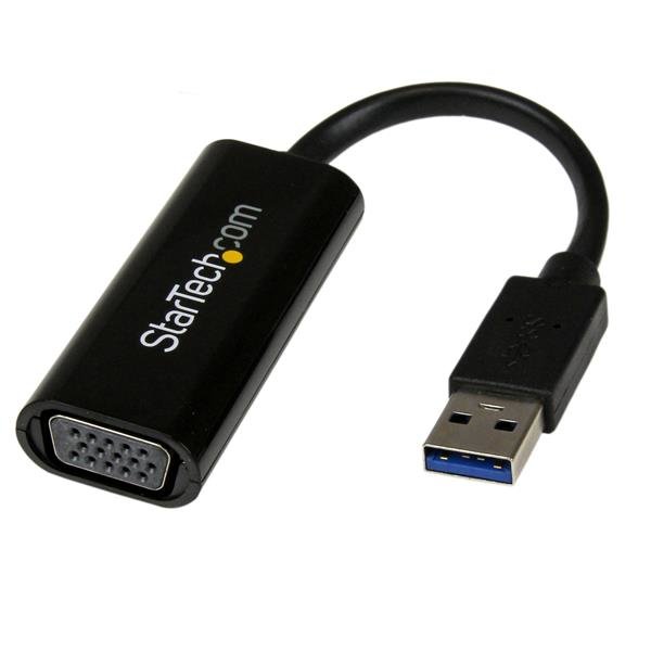 Startech StarTech.com USB 3.0 to VGA Adapter, Monitor Converter for Windows, Slim (no support