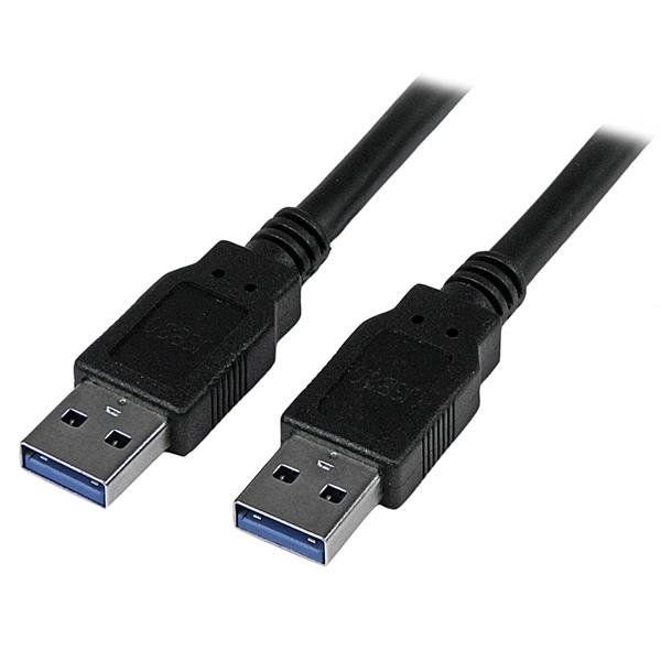 Startech StarTech.com USB 3.0 (5Gbps) Cable - A to - M/M - 3 m (10 ft.) USB3SAA3MBK