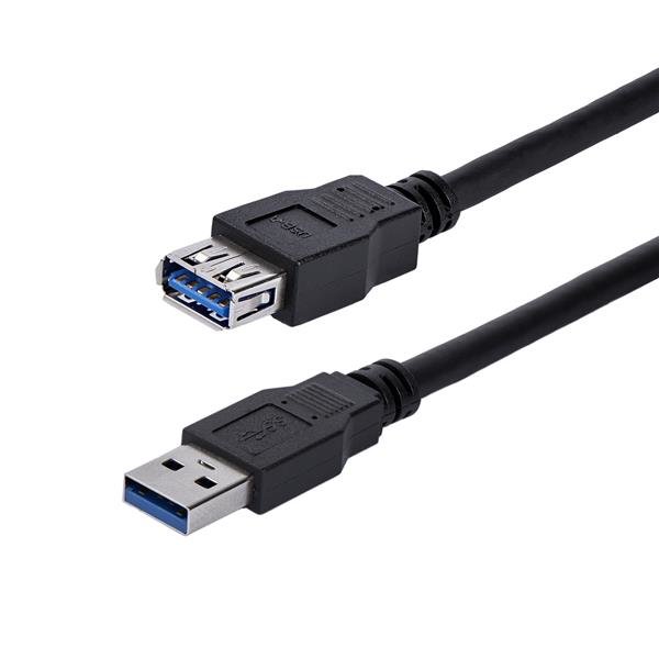 Startech StarTech.com 1m Black SuperSpeed USB 3.0 (5Gbps) Extension Cable A to - M/F USB3SEXT1MBK