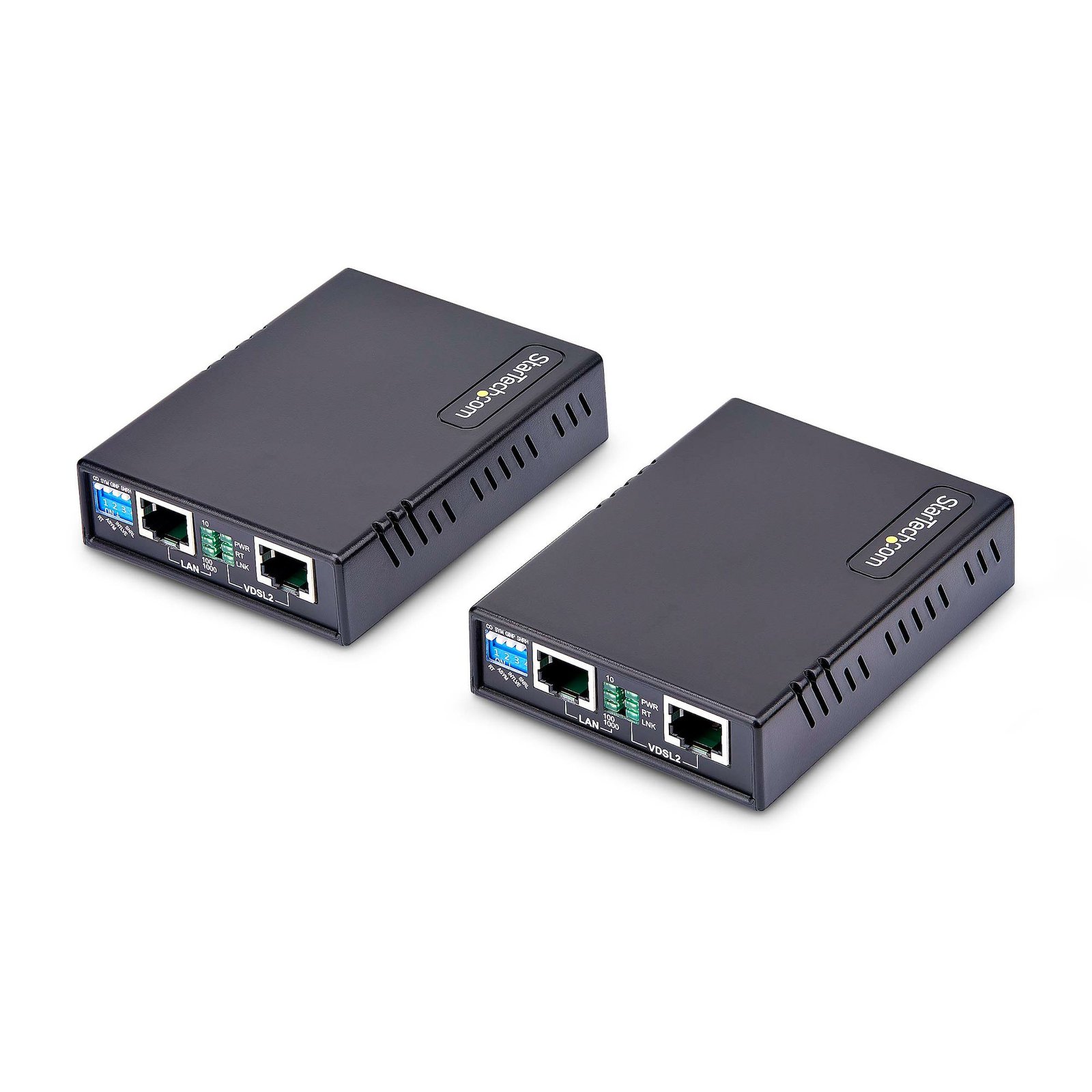 Startech StarTech.com VDSL2 Ethernet Extender Kit over Single Pair Wire, Up to 0.6mi (1km) Long