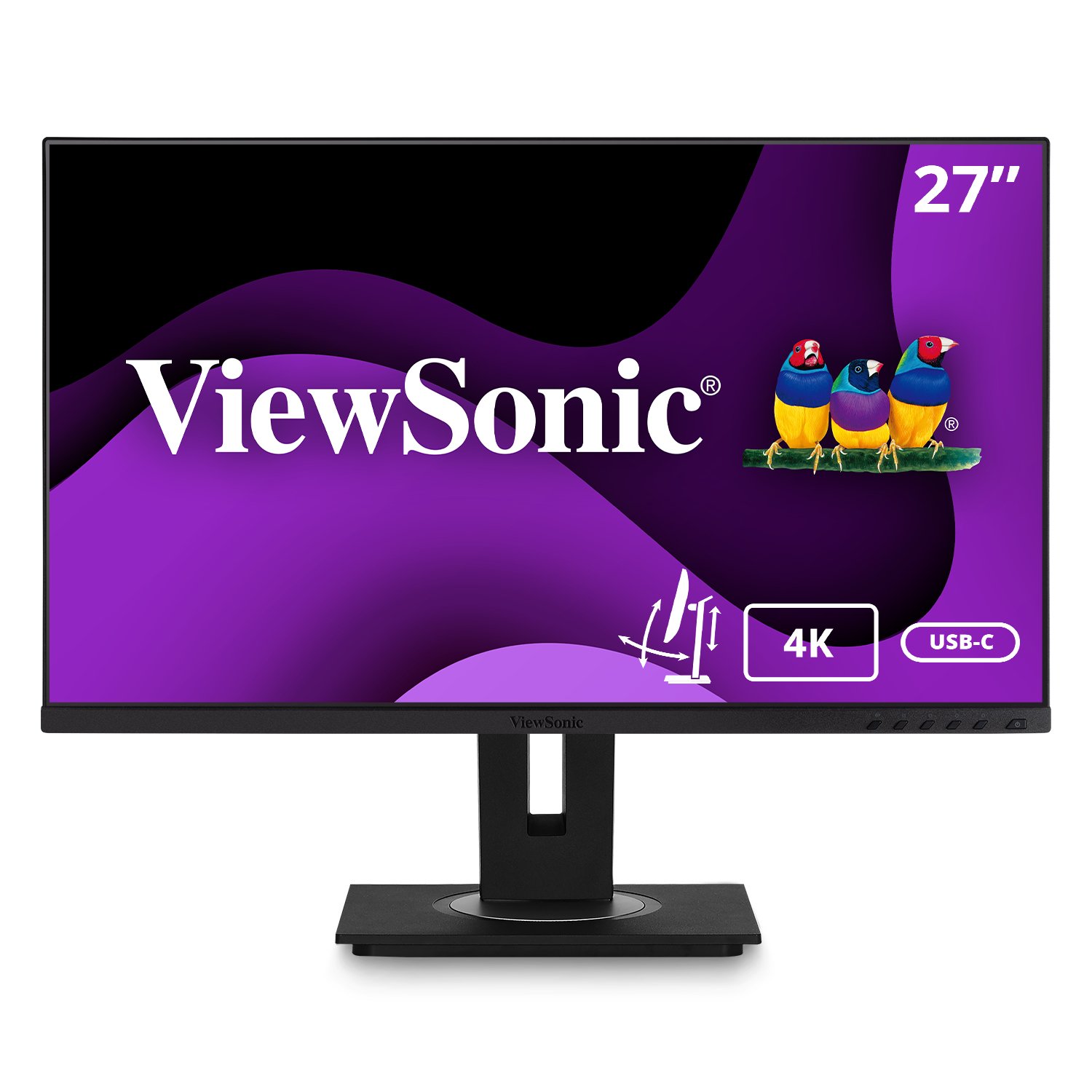 Viewsonic VG Series VG2756-4K computer monitor 68.6 cm (27") 3840 x 2160 pixels 4K Ultra HD LED