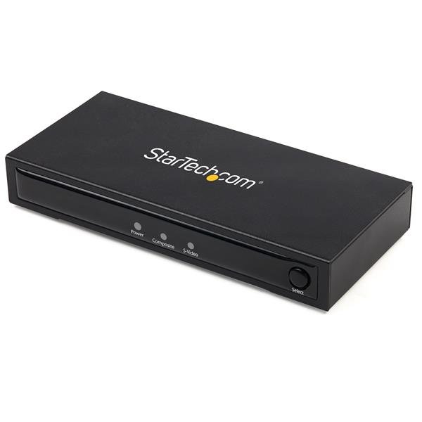 Startech StarTech.com S-Video or Composite to HDMI Converter with Audio - 720p - NTSC and PAL