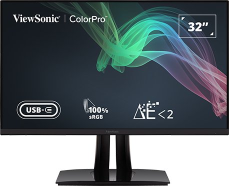 Viewsonic VP56 computer monitor 81.3 cm (32") 3840 x 2160 pixels 4K Ultra HD LED Black VP3256-4K