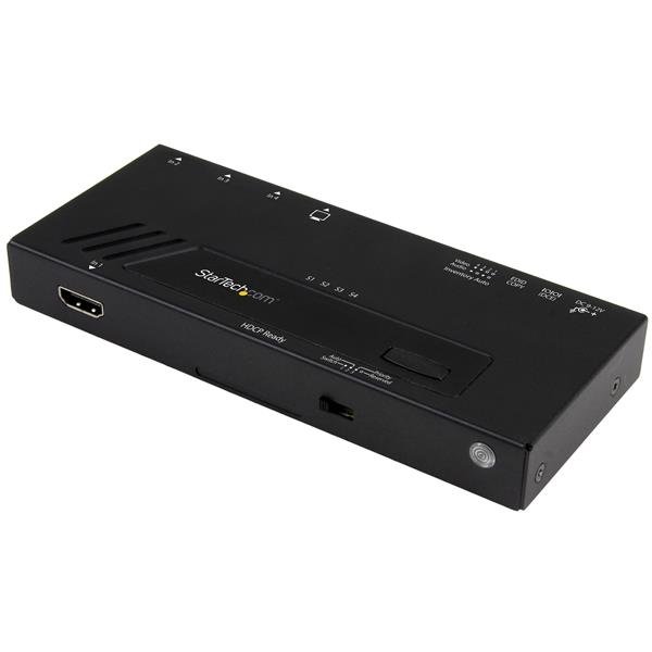 Startech StarTech.com 4-Port HDMI Automatic Video Switch - 4K with Fast Switching - TAA VS421HD4KA