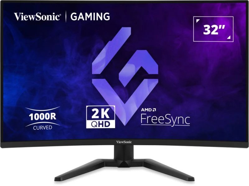 Viewsonic 32" Curved Gaming Monitor computer 81.3 cm 2560 x 1440 pixels Quad HD LCD Black VX3228C-2K