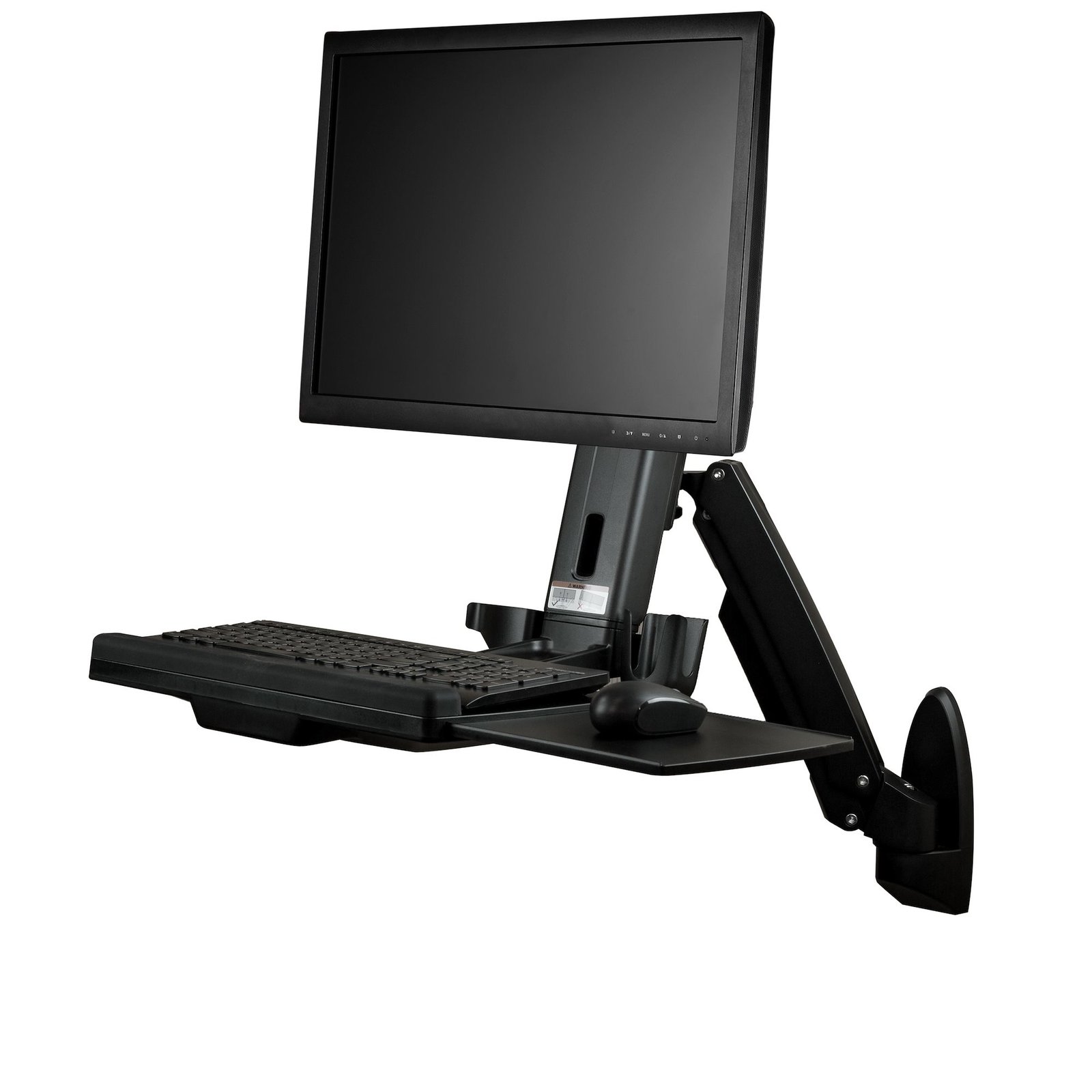 Startech StarTech.com Wall Mount Workstation - Articulating Full Motion Standing Desk with