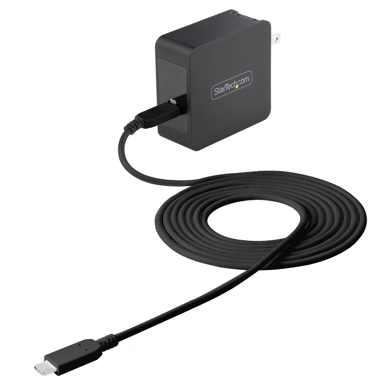 Startech StarTech.com USB C Wall Charger - Laptop 60W PD - 6ft/2m Cable - Universal Compact Type