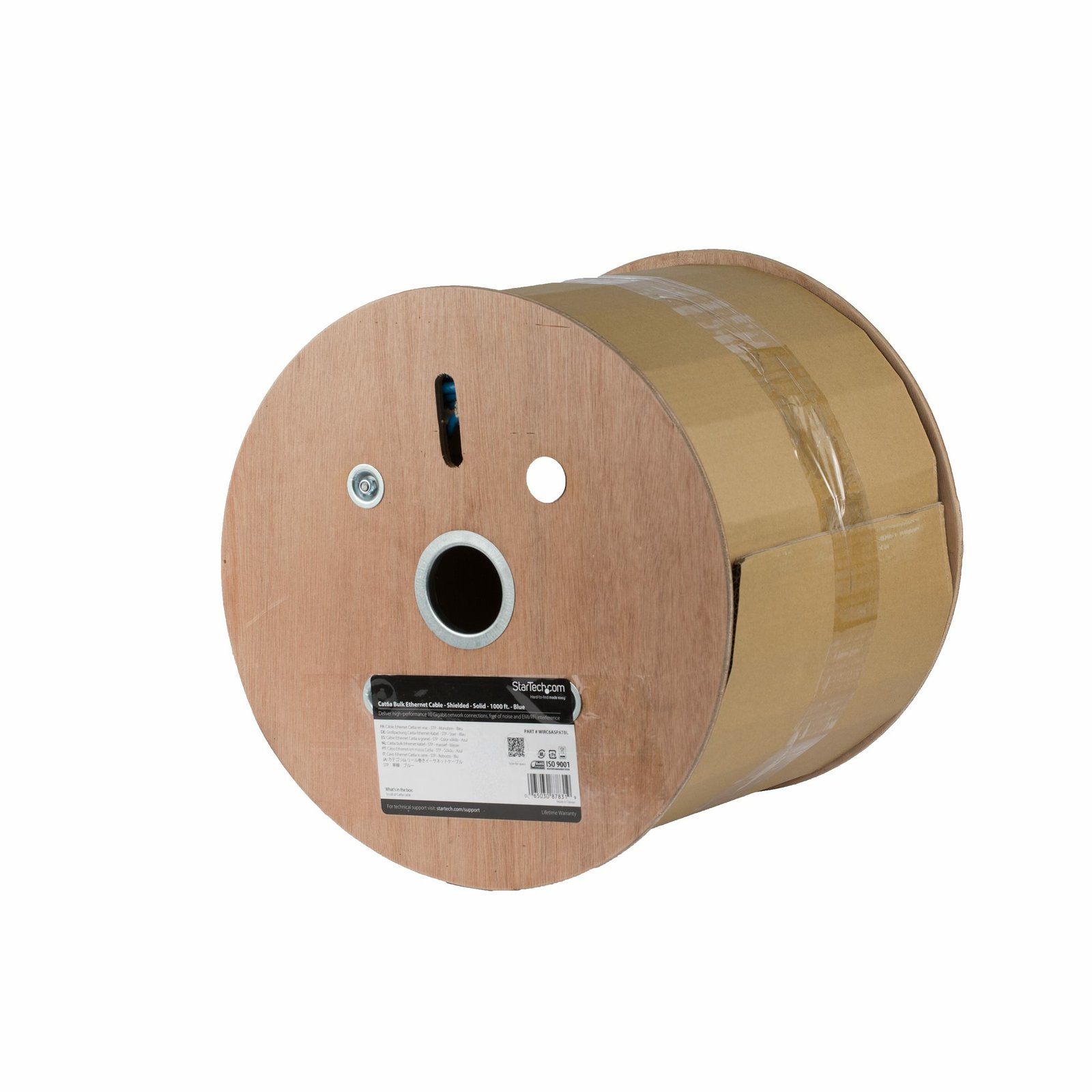 Startech StarTech.com Bulk Cat 6a Ethernet Cable - 1000 ft. - Solid - CMR-Rated - Blue - TAA