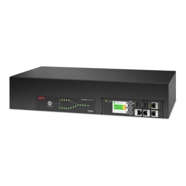 APC by Schneider Electric Netshelter Rack Automatic Transfer Switch, 2U, 30A, 208V, 2 L6-30P IN, 1