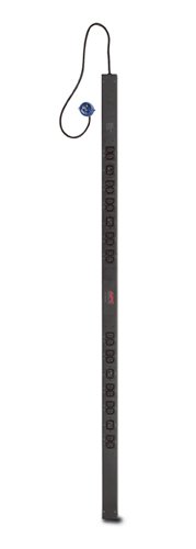 APC by Schneider Electric Basic Rack PDU power distribution unit 24 AC outlet(s) 0U Black AP7551