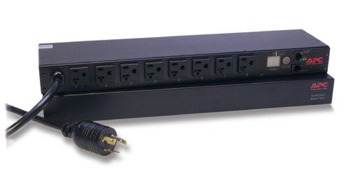 APC by Schneider Electric Rack PDU, Switched, 1U, 20A, 120V, (8)5-20 AP7901B