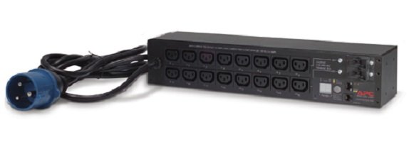 APC by Schneider Electric AP7922B power distribution unit (PDU) 16 AC outlet(s) 2U Black