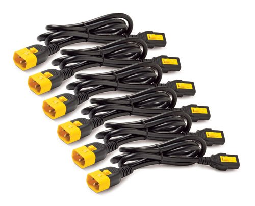 APC by Schneider Electric AP8702S-NA power cable Black 0.61 m C13 coupler C14