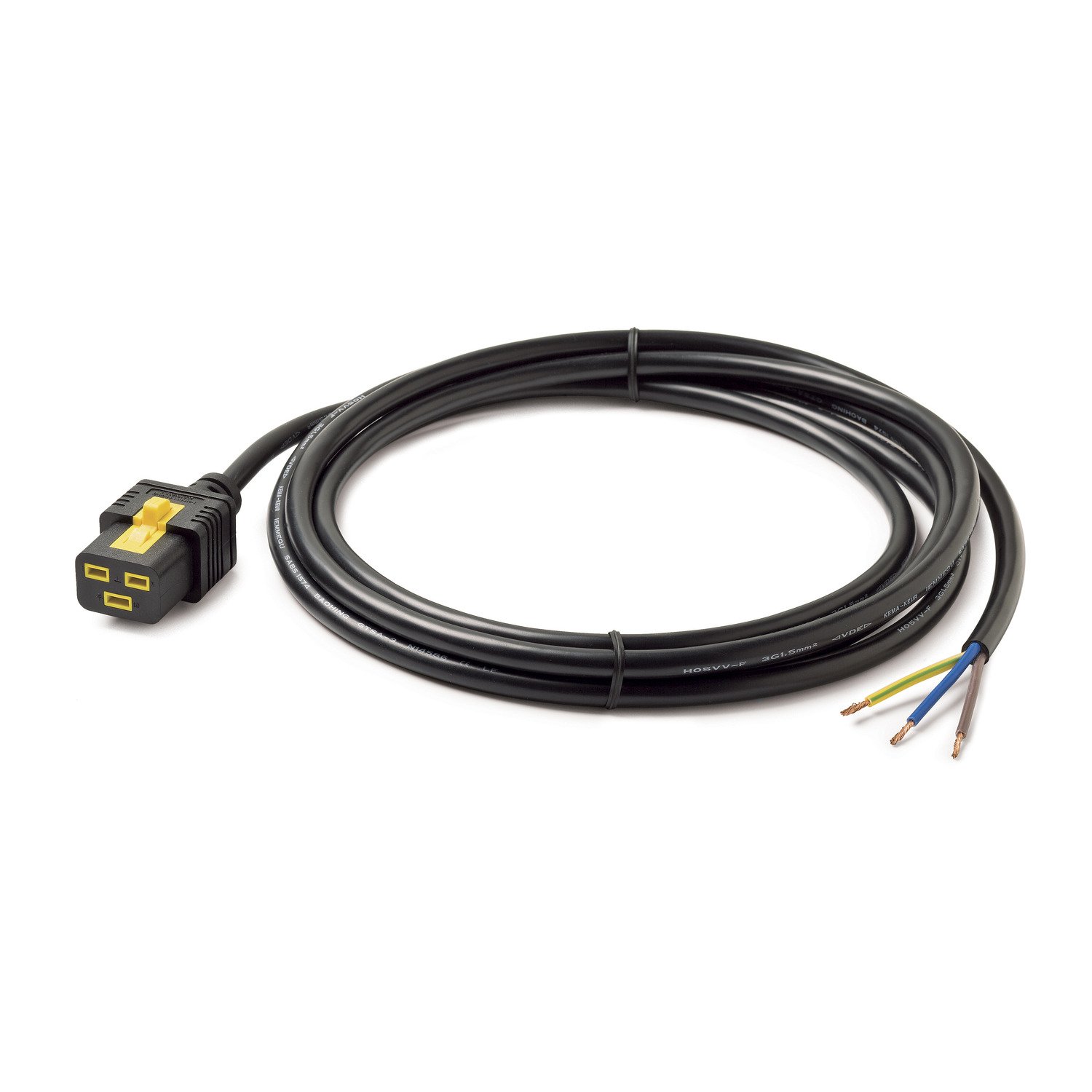 APC by Schneider Electric Power Cord, Locking C19 to Rewireable, 3.0m AP8759