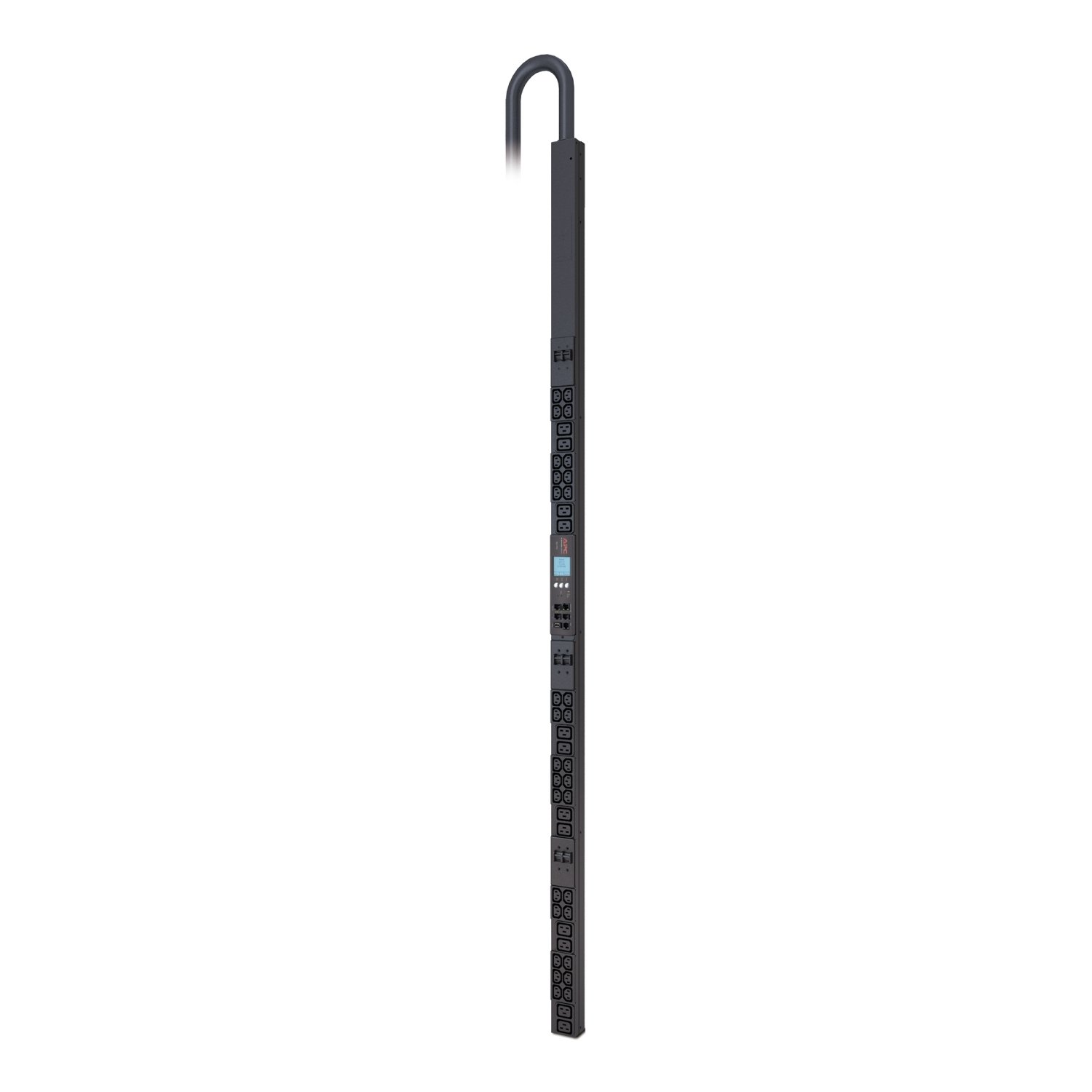 APC by Schneider Electric Rack PDU 2G, Metered, ZeroU, 17.3kW, 240V, (30) C13 & (12) C19 AP8887