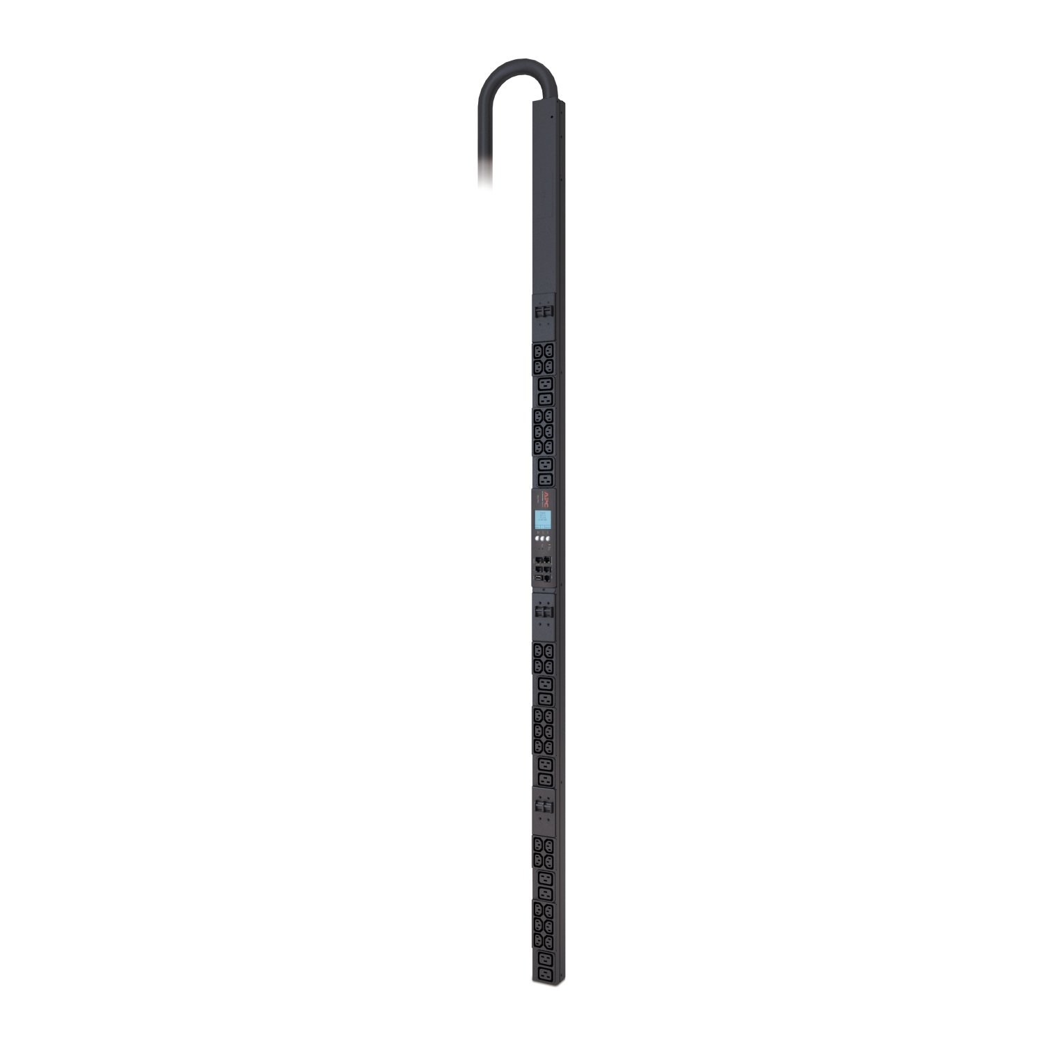 APC by Schneider Electric Rack PDU 2G, Metered, ZeroU, 23.0kW, 240V, (30) C13 & (12) C19 AP8888
