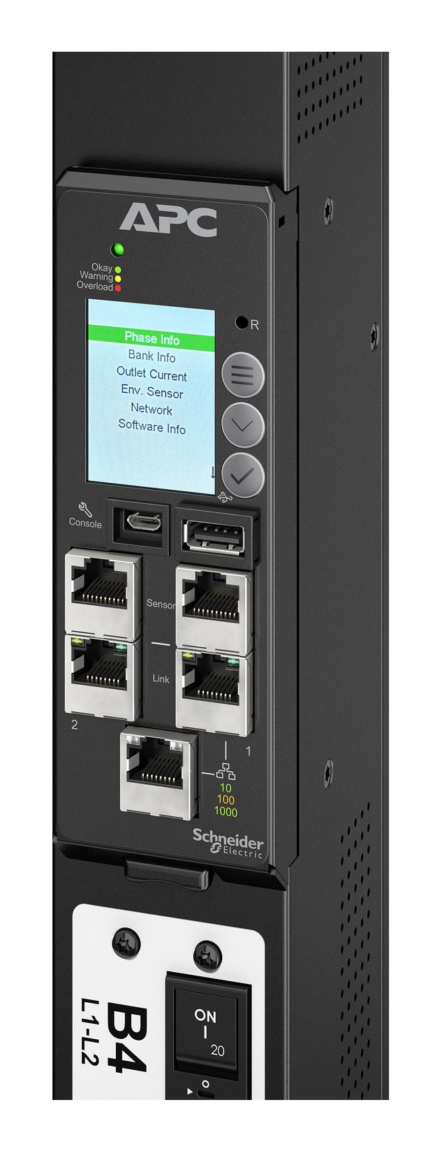 APC by Schneider Electric NetShelter Rack PDU Advanced Network Management Card 3 APDU9640NMC3