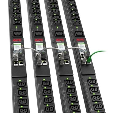 APC by Schneider Electric APDU9966 power distribution unit (PDU) 24 AC outlet(s) 0U Black