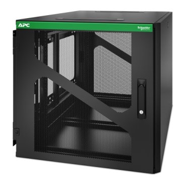 APC by Schneider Electric NetShelter WX AR112SM - 19 inch Wall Patch Cabinet, 12U/U, 800MM deep,