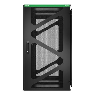APC by Schneider Electric NetShelter WX AR124SM - 19inch Wall patch cabinet, 24U/U, 800MM deep,