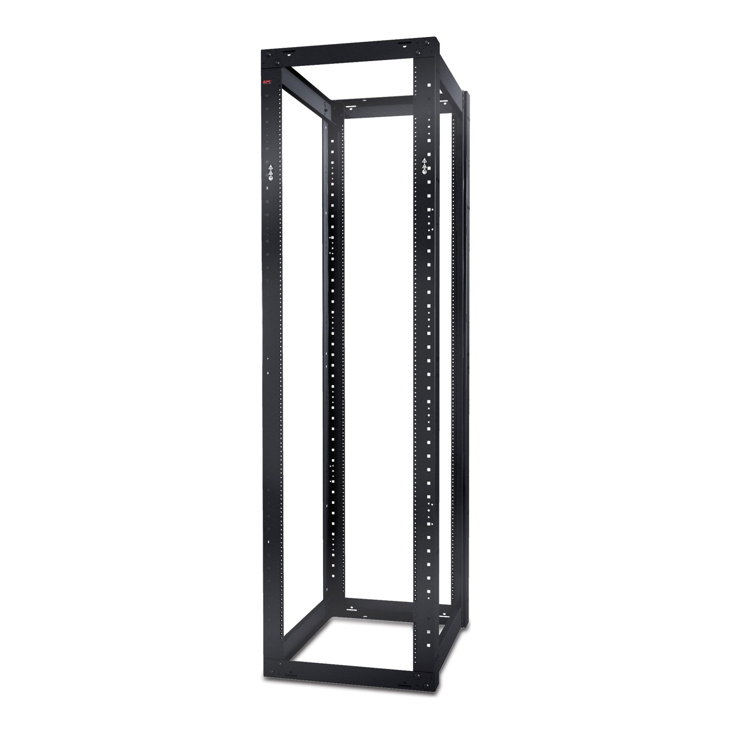 APC by Schneider Electric NetShelter AR204A - 4 Post Open Frame Rack 44U #12-24 Threaded Holes