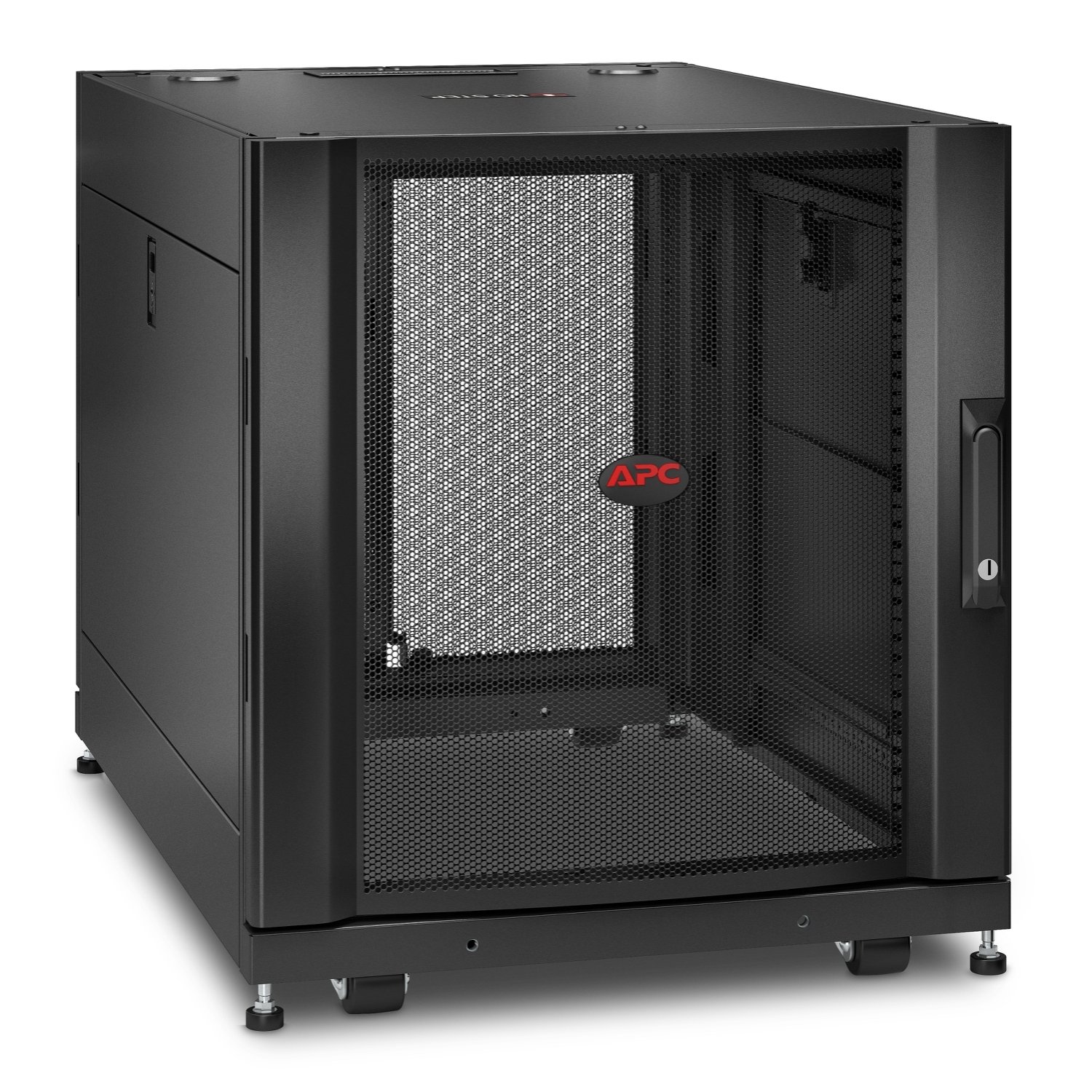 APC by Schneider Electric NetShelter SX, Server Rack Enclosure, 12U, Black, 658H x 600W 900D mm