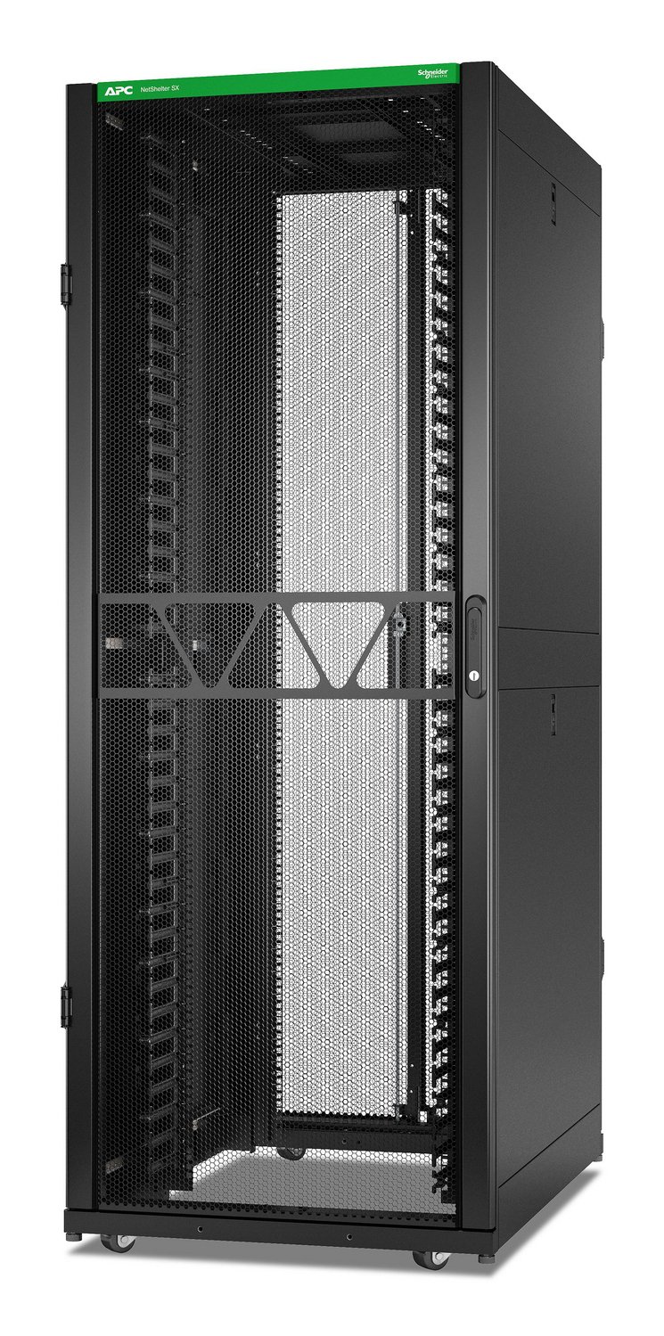 APC by Schneider Electric NetShelter SX Networking Enclosure, 42U, 1991H x 750W 1070D mm, wtih