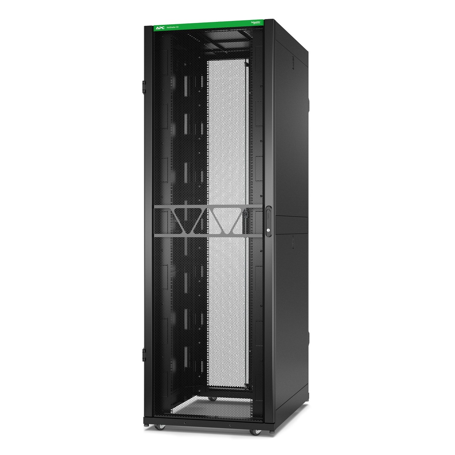 APC by Schneider Electric NetShelter SX Server Rack Gen 2, 48U, 2258H x 750W 1070D mm, with Sides,