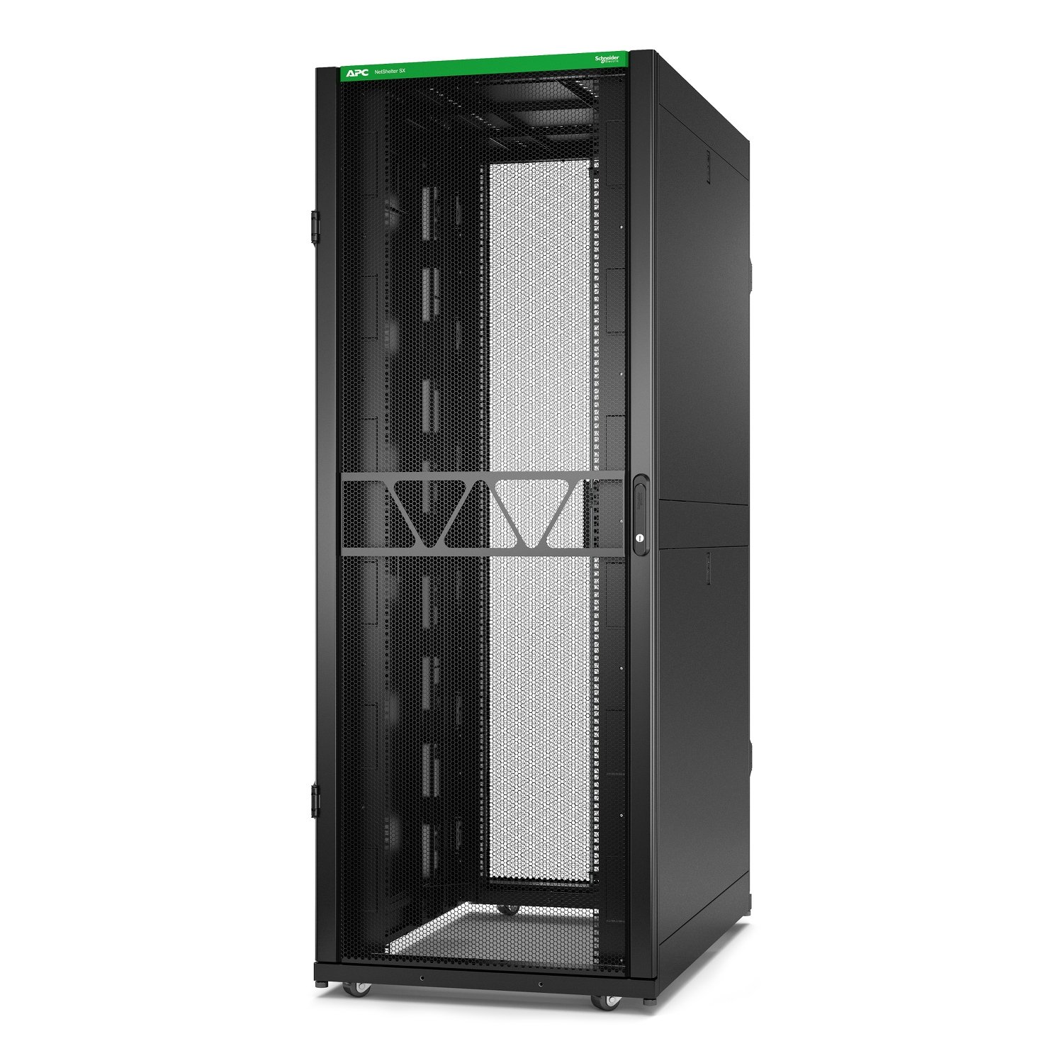 APC by Schneider Electric Netshelter SX Gen2 AR3350B2 - 42U, 1991h x 750w 1200d mm, with side