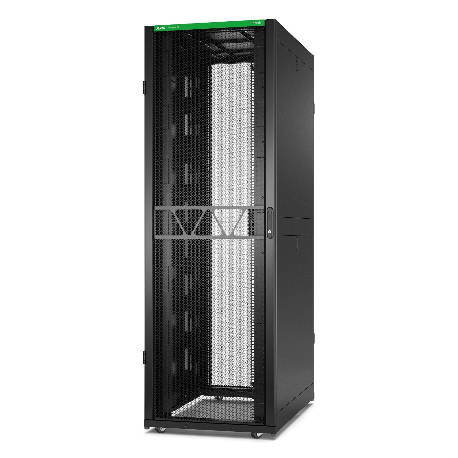 APC by Schneider Electric NetShelter SX Server Rack Gen 2, 48U, 2258H x 750W 1200D mm, with Sides,