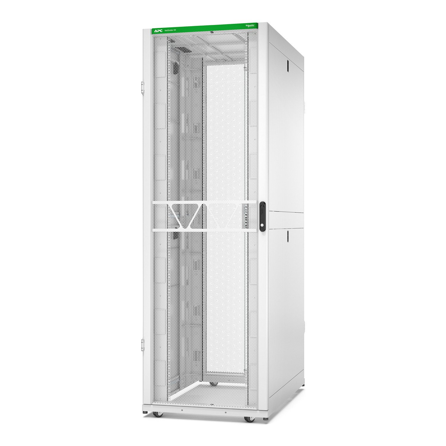 APC by Schneider Electric NetShelter SX Server Rack Gen 2, 48U, 2258H x 750W 1200D mm, with Sides, AR3357W2
