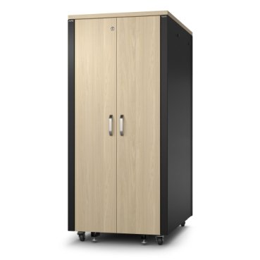 APC by Schneider Electric AR4032A rack cabinet 32U Freestanding Maple colour