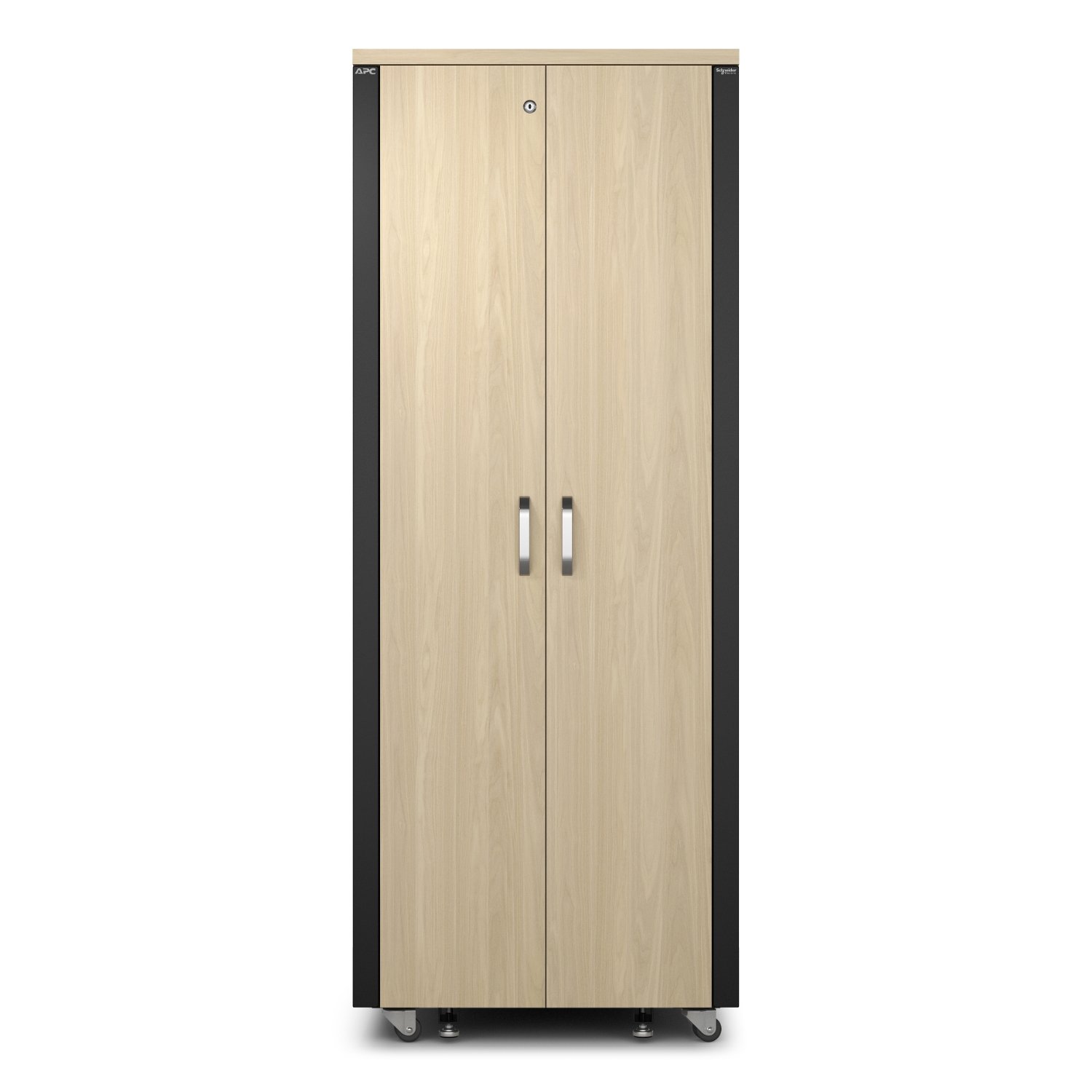 APC by Schneider Electric AR4038LA rack cabinet 38U Freestanding Black, Maple colour